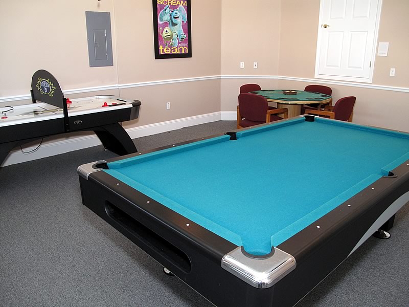 Orlando Villa Pool Table Orlando Villa Pool Table